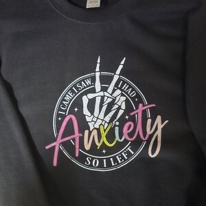 Size Small Black crewneck